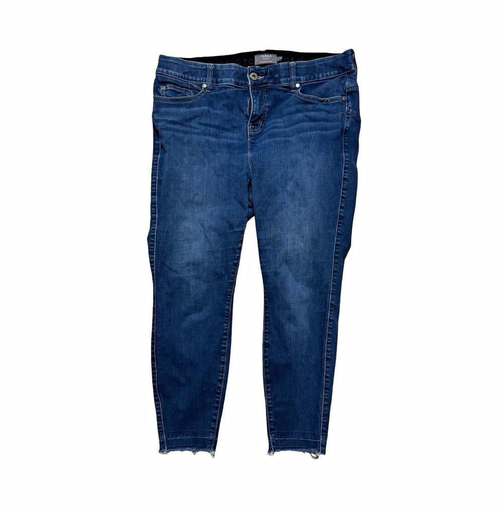 Torrid Bombshell Skinny Premium Stretch Denim Jeans Womens Blue Medium Wash